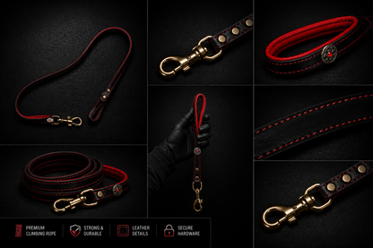 The “Inferno” Leather Leash